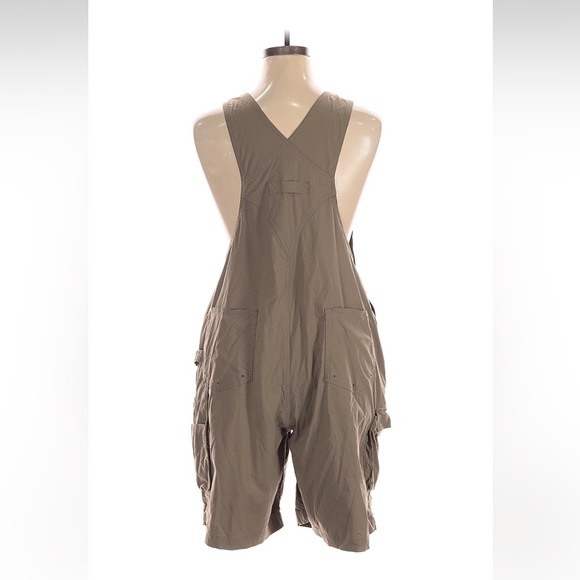 Duluth Trading Company Heirloom Gardening Short Overalls Shortalls 2x - Picture 2 of 5